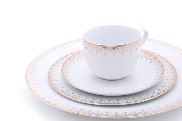 ⚡NEW⚡ Palace Lights 20-Piece Premium Porcelain Dinnerware Set, Service for 4